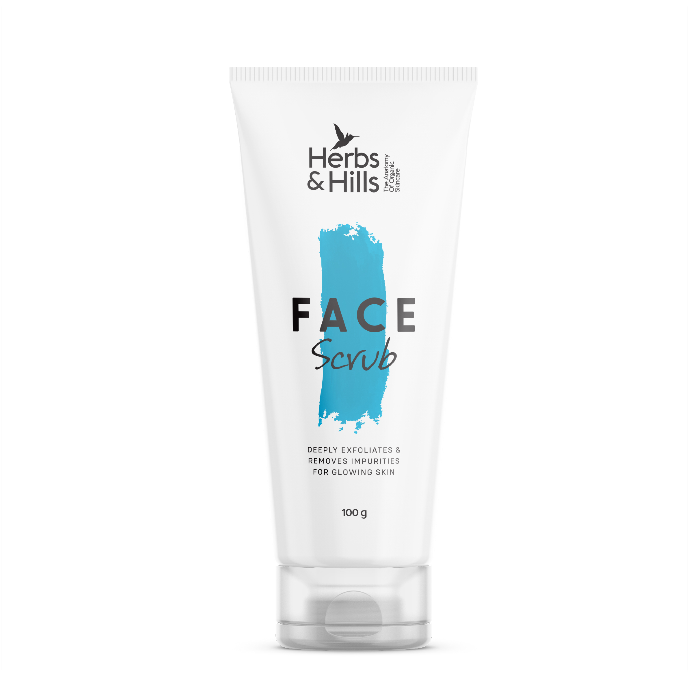 herbs & hills face scrub 100g